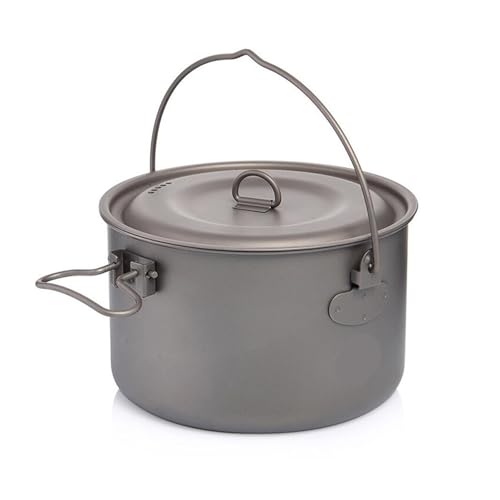 �L�����v�H�풲�����Z�b�g�ό��劘���O������t���C�p���s�N�j�b�N�L�b�`���n�C�L���O�g���b�L���O(1950ML Titanium pot)