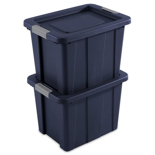Sterilite Latching Tuff1 Tote Containers w/Lids, 18 Gallon, 6-Pack - image 8