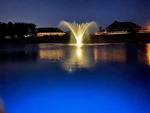 Green Blob Outdoors Blue Underwater Fishing Light 15000 Lumen Made In Texas (3-Prong Plug) #TOP5