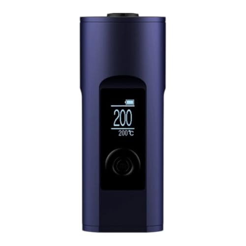 Arizer Solo 2 Max Portable Vaporizer 2026 - Faster Heating Longer Lasting Battery USB-C Charging Auto Inverting Controls. Mystic Blue