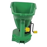 DOITOOL Épandeur de Graines Portatif à Manivelle pour Jardin et Pelouse Semoir Manuel L...