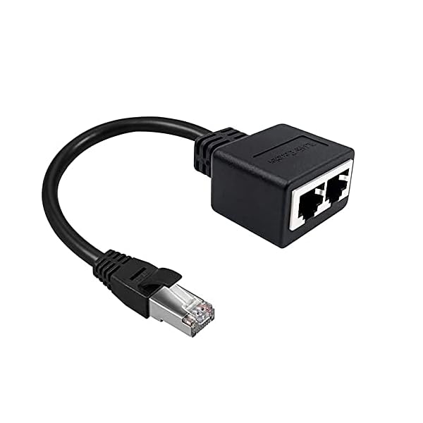 LAN Splitter 1 auf 3.RJ45 Ethernet Splitter 1 to 3 Cable Adapter for Ethernet Cat5, Cat5e, Cat6, Cat7 LAN Ethernet… – Bild 9