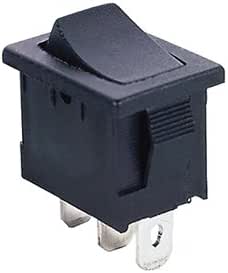 CES SPDT Center Off Miniature Rocker Switch - Wall Light Switches ...