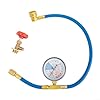 Accurate R134A for M14 Car Air Conditioning Recharge Measuring Hose Gauge, Long Lasting #4