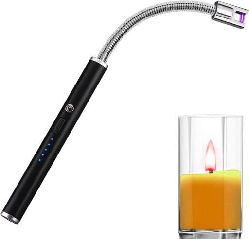 Candle Lighters 1 Pack Rechargeable USB Long Lighter Arc Lighter Camping Lighter Grill Lighter for Candles Party Cooking BBQ Fireworks (Multi Color) KOR-P071-image-37