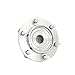 Front Wheel Bearing Hub Assembly Compatible for Toyota HILUX KUN26R GGN25R 4WD 43502-0K030 43550-0K030 435500K030 HUB5337