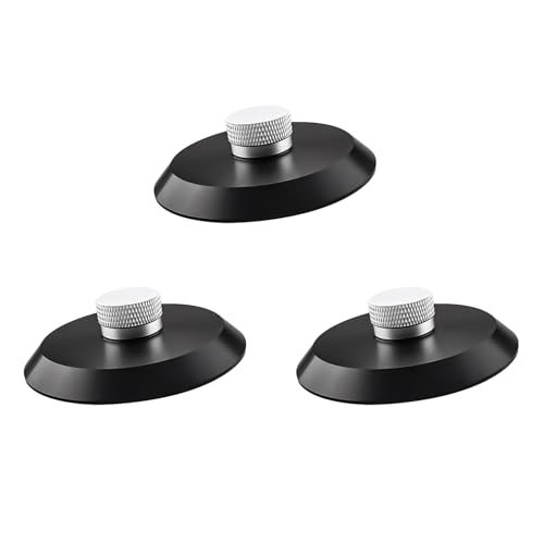 Stabilisateur de disque vinyle LP de salon | Pack de 3 pinces de tourne-disque cadeau