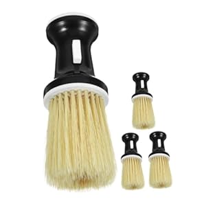 FOMIYES Nackenstaubwedel Haarreinigungsbürste mit Bürste