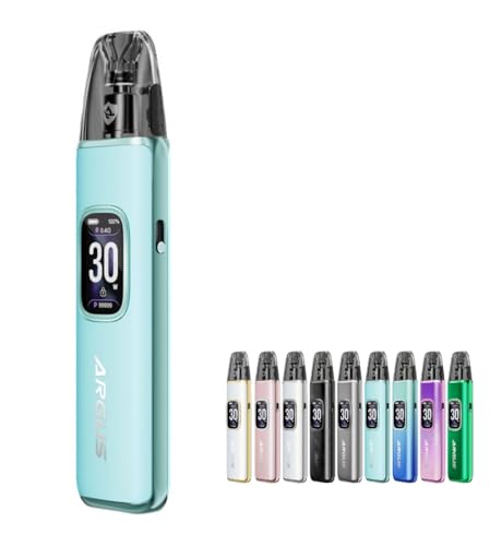 u[v[ Argus G3 Pod A[KX G3 |bh X^[^[Lbg VOO POO 1500mAh 3ml(Max 30W) dq^oR Vape xCv jR`t[ (Snow Blue)