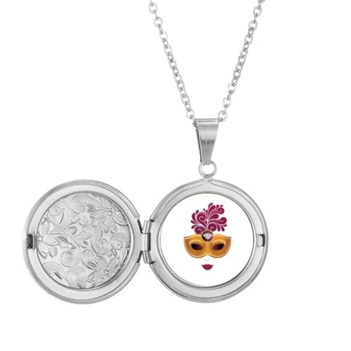 Collier avec médaillon Feninity style Venise idéal pour sublimer une robe de soirée chic