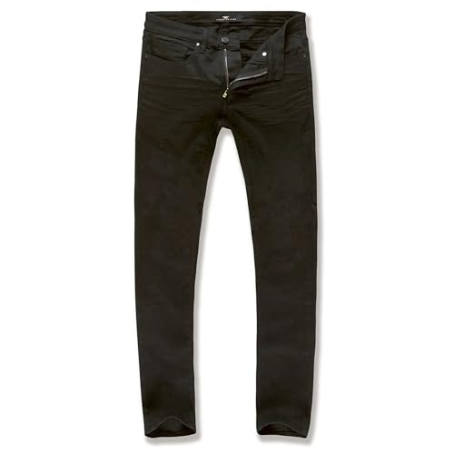 Men Sean Fit with Shreds Tribeca Twill Pants (Black)
