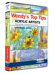 Wendys Top Tips for Acrylic Artists DVD with Wendy Jelbert