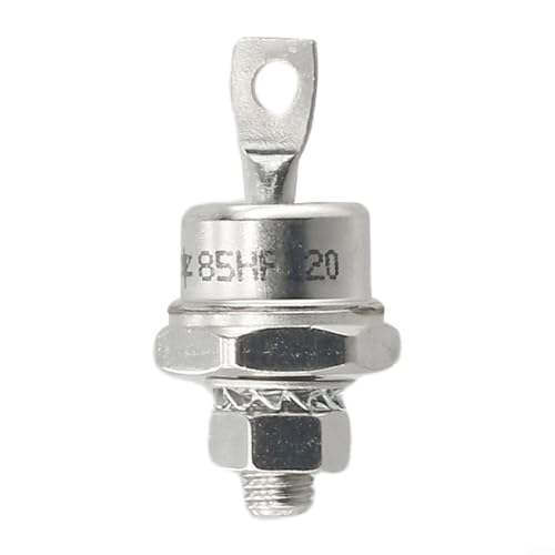 85A 1200V Diode Rectifier, Negative Anode Stud Mount 6mm Screw Diode for Welding Machines, High Surge Current Rectifier with Positive Pole Option(85HF120)