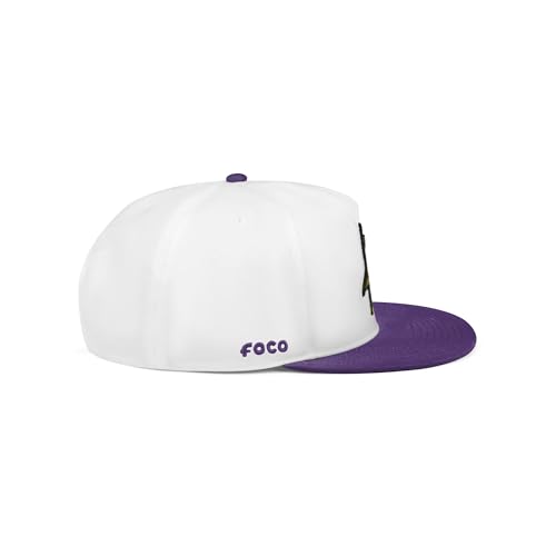 Foco Minnesota Vikings Strong Side Wrap Marquee Rf Cap - White miniatura 3