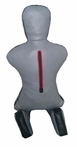 Classyak MMA Jiu Jitsu Martial Arts Training Wrestling Sitting Position Punching Bag Gray - 70 inches