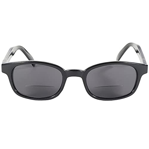 Pacific Coast Sunglasses X-Kd Readerz Smoke Lens 2.00 Rectangular Sunglasses, Black, 55mm, 60mm2