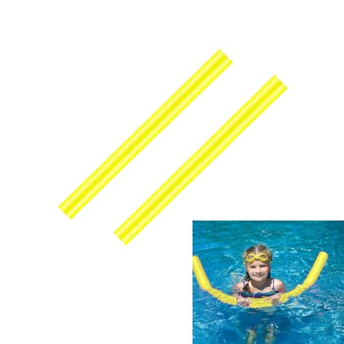 Noodles piscina in schiuma 2 pacchetto, tubo di schiuma piscina - noodles in schiuma luminosa per nuoto, tubo di schiuma galleggiante nuoto, aiuti di nuoto per bambini e adulti