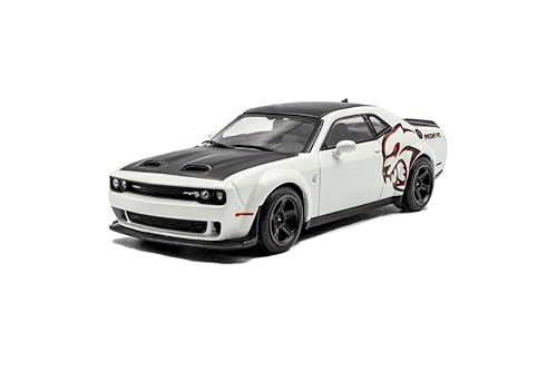 Dodge C. SRT Hellcat Blanc Solido 1:43 cadeau idéal pour passionné d'automobile