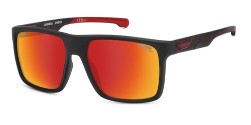 Image of Carduc 049 /S Sunglasses Matte Black /Red Multilayer 57 /18 /140 Men's Glasses