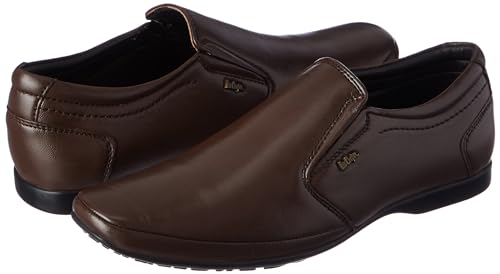 Image of Lee Cooper LC9254B1R Men's Lightweight Leather Shoes | Comfortable, Stylish Slip-On Formal Footwear for Office, Business