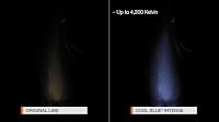 Osram Cool Blue Intense H1, mit 100 Prozent mehr Helligkeit, bis zu 5.000K, Halogen-Scheinwerferlampe, LED-Look, Duo Box (2 Lampen), Fahrzeugspezifische Passform, Blue, Duo Box – Ansicht 6
