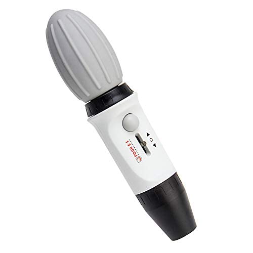 Lab Serological Pipette Controller, Four E's Scientific Manual Pipette Filler, 0.1100mL, Black