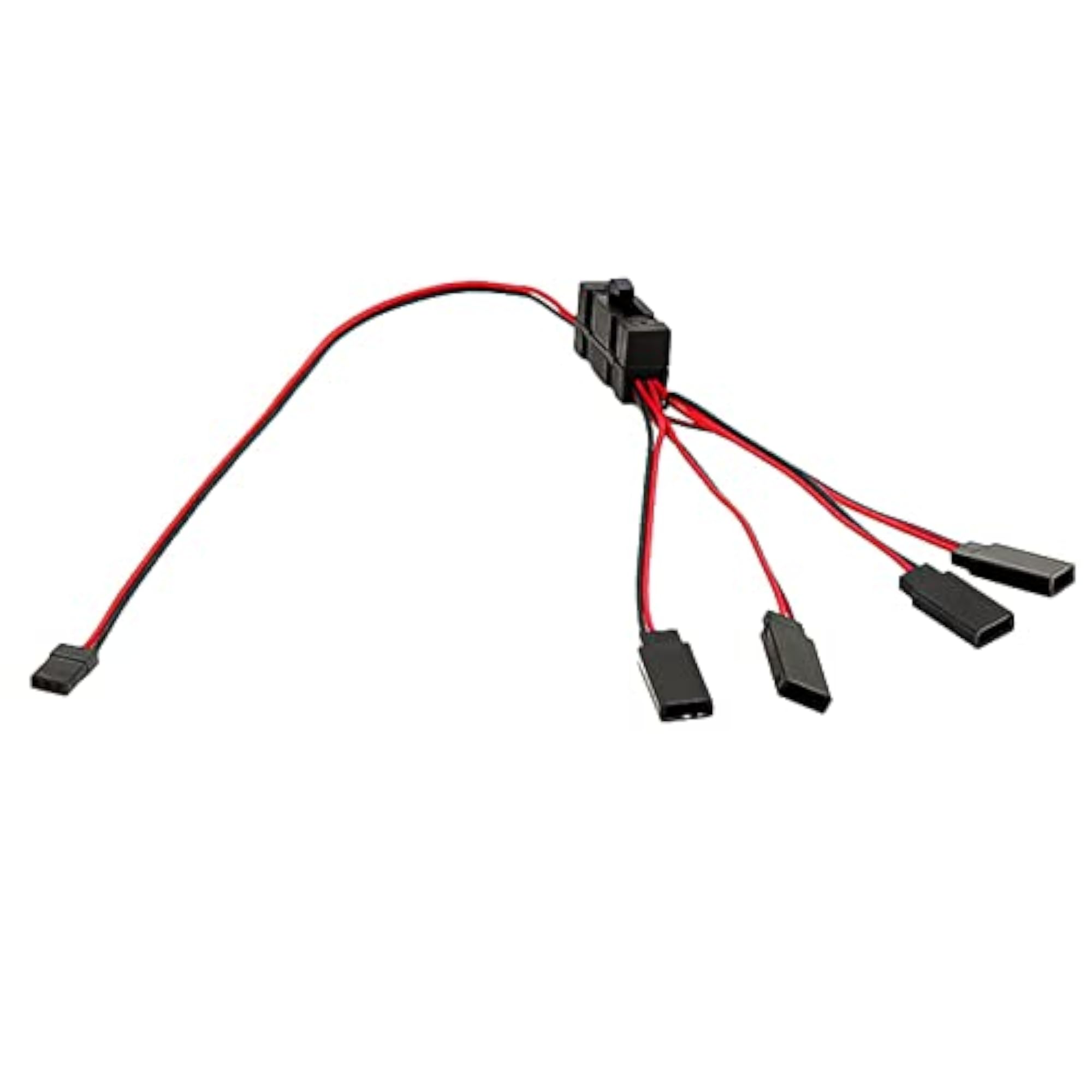4-Way LED Light On/Off Controller Switch Y Cable