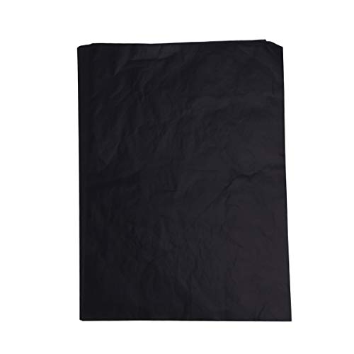 Papel carbono preto STOBOK 100 folhas de papel de transferência para pintura e artesanato