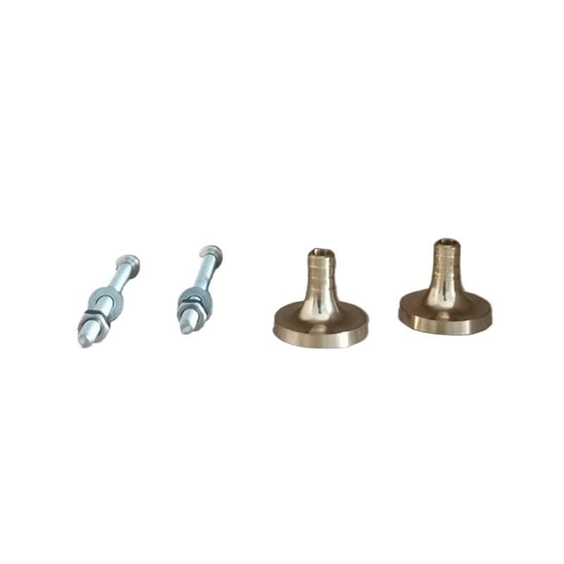 KUENCE 2PCS 1/700 1/350 1/1000 Scale Ship Model Display Column Screw Diameter 0.3cm/0.6cm Copper Pedestal Support Pillars Kit DIY Tools(For 1 to 700 cruiser)