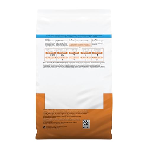 Scotts Turf Builder Grass Seed Bermudagrass with Fertilizer and Soil Improver, Drought-Tolerant, 1 lb.