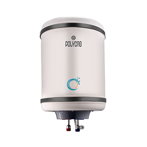 Polycab Eterna DLX 10 Ltr 2 Kw Electric Storage Water Heater (Geyser) with  Anti rust tank, shock proof body with advanced safety, ISI certified with 5  years inner tank Warranty (Off- White) - Price History