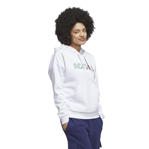 adidas Women's Wordmark Graphic Hoodie – Image 3