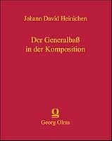 Der Generalbass in Der Komposition 3487098245 Book Cover