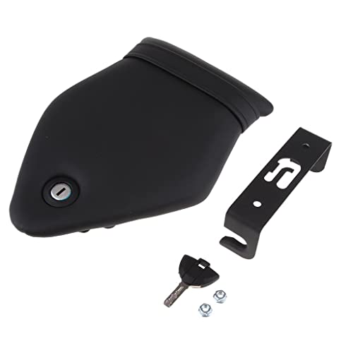Asiento trasero de motocicleta Milageto con estructura de PU para segundo usuario