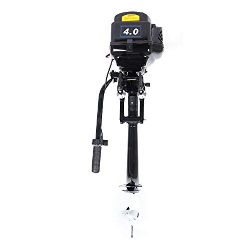 Outboard Motor Boat Engine 48V 1000W 4HP 3000RPM Electric Outboard Motor Trolling Motor Fishing Inflatable Boat Engine Brushless Motor Boat Propeller (48V 1000W 4HP 3000RPM 16.5'' Shaft)