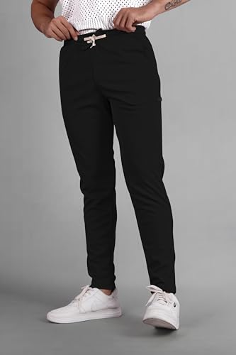 Image of Septem Men's Cotton Blend Track Pants for Active Lifestyles, Stylish Design Comfortable and Versatile Active Wear Combo Pack of 2|81