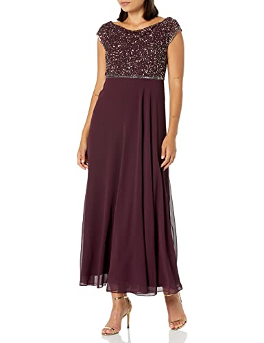 Image of J Kara Women's Beaded Empire Waist Gown