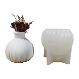 YPBEW Kreatives Elastomer Guss Set, Plan, einzigartige Render Vasen, Waxlights, Bastelarbeiten, Studio, Verwendung mehrerer Formen, Render Vasenformen