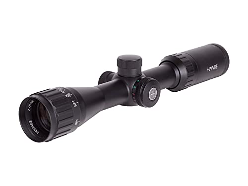 Hawke Sport Optics Riflescope - Vantage 2-7X32 Ao, Mil Dot Ir Reticle (14211) & 2 Pc 1" Weaver Mounting Rings #TOP2