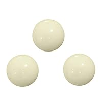 bobeini 3pcs Russischer Roulette Ball Casino Roulette Spiel Ersatzball Harzball