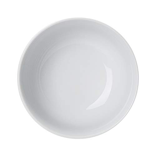 Amazoncommercial 6-Piece Porcelain, 18 Oz. Coupe Bowl, White #TOP1