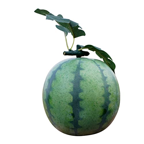 FONDOTIN Simulation Watermelon Model Display Prop Artificial Foam Fruit Decoration for Home Teaching and Photo Props Faux Watermelon Decor for Kindergartens and Still Life Scenes