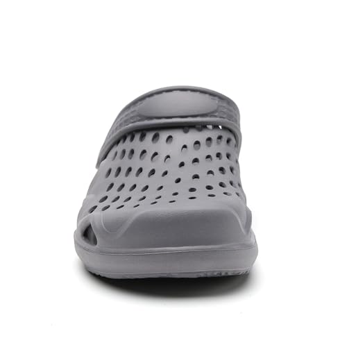 Image of SECHRITE Clogs for Men Garden Shoes Water Sandals Mens Mules and Clogs Shower Slippers Waterproof Summer Slides