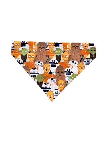 Miniatura 2 de Cute Dog Bandana  Reversible Slip On Dog Bandana  Slip Over The Collar Bandana  For Small Medium Or Large Dogs (Stormtroopers & misc characters, M)