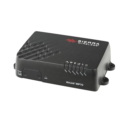 Image of Sierra Wireless Semtech MP70 LTE-A Pro Mobile Router - Includes 1-Year Airlink Complete - 3x3 MIMO Wi-Fi 5 - IP64 Rated for Outdoor Use - FirstNet Ready