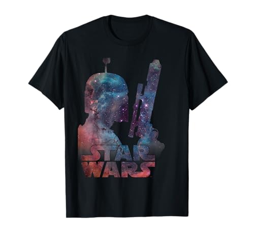 T-shirt Star Wars Boba Fett galaxie, cadeau idéal pour fan de science-fiction