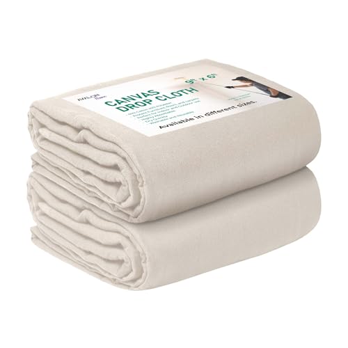 Canvas Drop Cloth for Painting (Pack of 2)