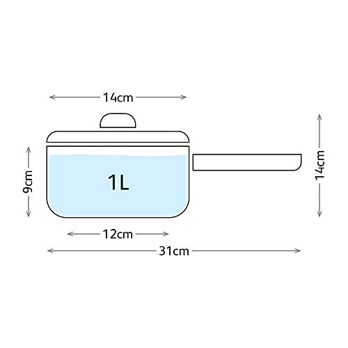 Judge Classic 14cm Saucepan with Glass Lid - Image 6