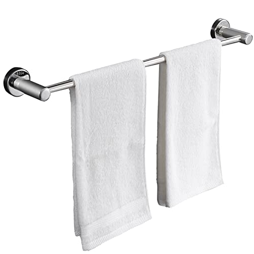Soporte de la toalla del cuarto de baño montaje en pared 70cm con estante y tornillos