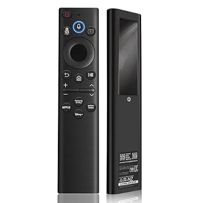 BN59-01385A Solar Voice Remote Replacement for Samsung - Frame TV Remote with 4 Shortcut Buttons,for Samsung Smart TV Crystal QLED QLED 4K 8K TVs and 2021-2022 Neo LED 4K Ultra HD TVs